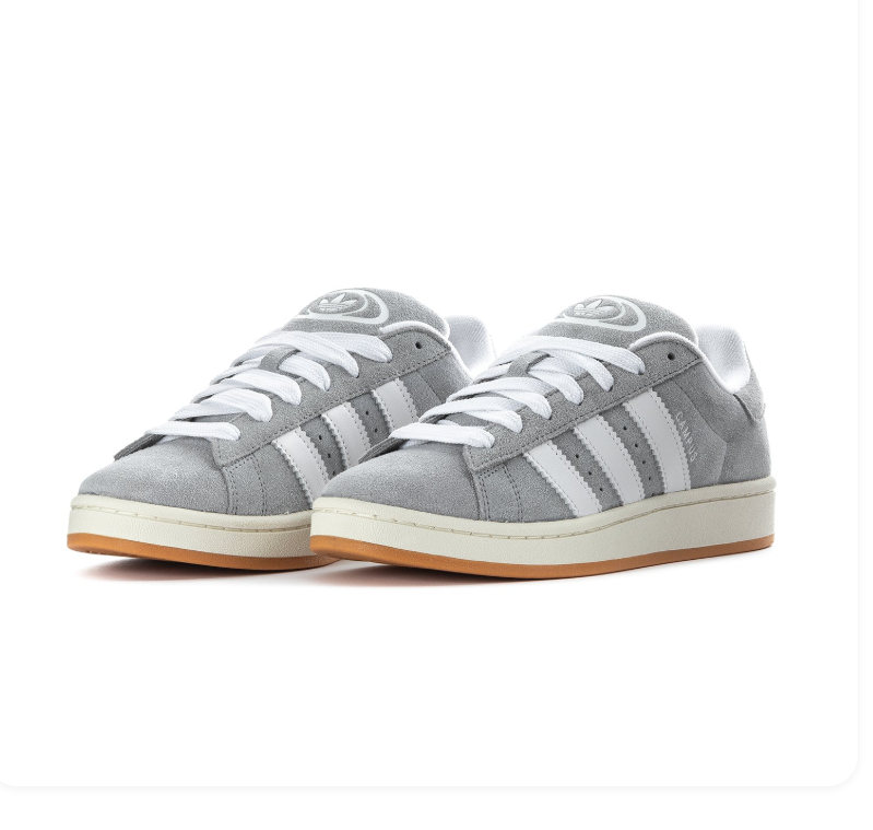 Adidas Campus 00s Grey Cloud White Off White Gum