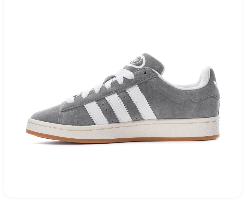 Adidas Campus 00s Grey Cloud White Off White Gum