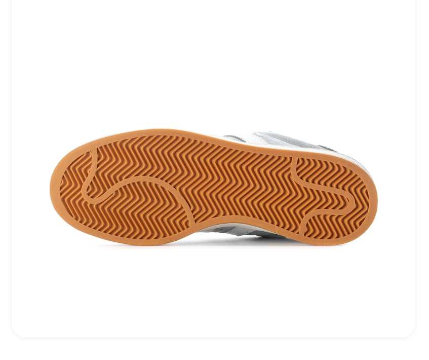 Adidas Campus 00s Grey Cloud White Off White Gum